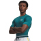 UNDER ARMOUR HeatGear kurzarm Funktionsshirt Herren 338 - rack green/white S