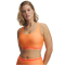 UNDER ARMOUR Armour Mid Crossback Sport-BH Damen 870 - orange bloc/venom red XL