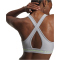 UNDER ARMOUR Armour Mid Crossback Sport-BH Damen 712 - lumos lime/mod gray/lumos lime L