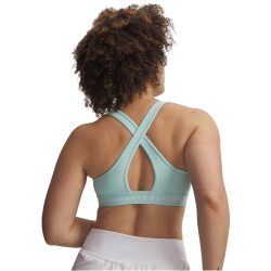 UNDER ARMOUR Armour Mid Crossback Sport-BH Damen 703 - refresh mint/white M