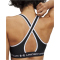 UNDER ARMOUR Armour Mid Crossback Sport-BH Damen 690 - venom red/black/white L