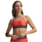 UNDER ARMOUR Armour Mid Crossback Sport-BH Damen 690 - venom red/black/white XL