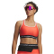 UNDER ARMOUR Armour Mid Crossback Sport-BH Damen 690 - venom red/black/white XL