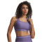 UNDER ARMOUR Armour Mid Crossback Sport-BH Damen 520 - purple luxe/purple crest XS