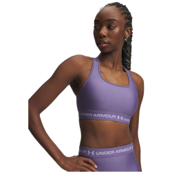 UNDER ARMOUR Armour Mid Crossback Sport-BH Damen 520 - purple luxe/purple crest M