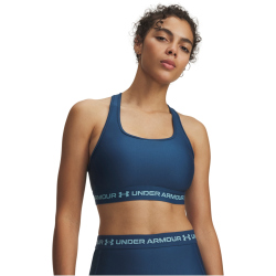 UNDER ARMOUR Armour Mid Crossback Sport-BH Damen 498 - wham blue/blue haze M