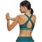 UNDER ARMOUR Armour Mid Crossback Sport-BH Damen 338 - rack green/hyper green XS