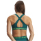 UNDER ARMOUR Armour Mid Crossback Sport-BH Damen 338 - rack green/hyper green L