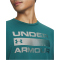 UNDER ARMOUR Team Issue Wordmark Trainingsshirt Herren 338 - rack green/arden green M