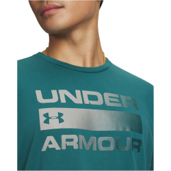 UNDER ARMOUR Team Issue Wordmark Trainingsshirt Herren 338 - rack green/arden green L