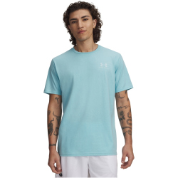 UNDER ARMOUR Sportstyle Left Chest Trainingsshirt Herren 425 - blue haze/white S