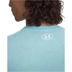 UNDER ARMOUR Sportstyle Left Chest Trainingsshirt Herren 425 - blue haze/white M