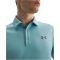 UNDER ARMOUR Tech Poloshirt Herren 429 - blue haze/pitch gray S