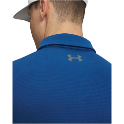 UNDER ARMOUR Tech Poloshirt Herren 427 - varsity blue/pitch gray/pitch gray 3XL