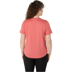 ASICS Core Trainingsshirt Damen 702 - dark pink clay S