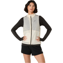 ASICS Metarun Packable Laufweste Damen 100 - cream S