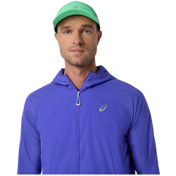 ASICS Road Packable Laufjacke Herren 403 - cobalt burst/illuminate green L