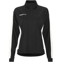 CRAFT Evolve 2.0 Contrast 1/2-Zip Trainings-Top Damen 999W - black/contrast white S