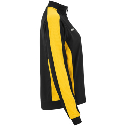 CRAFT Evolve 2.0 Contrast 1/2-Zip Trainings-Top Damen 999S - black/sweden yellow S