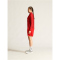 CRAFT Evolve 2.0 Contrast 1/2-Zip Trainings-Top Damen 476R - express/bright red S