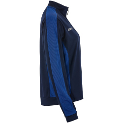 CRAFT Evolve 2.0 Contrast 1/2-Zip Trainings-Top Damen 390C - navy/club cobolt S