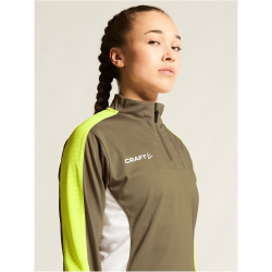 CRAFT Evolve 2.0 Contrast 1/2-Zip Trainings-Top Damen...