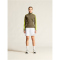 CRAFT Evolve 2.0 Contrast 1/2-Zip Trainings-Top Damen 237Y - raw/contrast yellow S