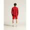 CRAFT Evolve 2.0 Contrast 1/2-Zip Trainings-Top Herren 476R - express/bright red S