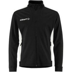 CRAFT Evolve 2.0 Contrast Trainingsjacke Kinder 999W - black/contrast white 122/128