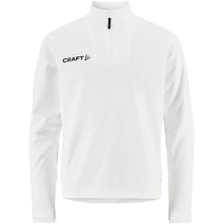 CRAFT Evolve 2.0 1/2-Zip Sweatshirt Kinder 1000 - white 122/128