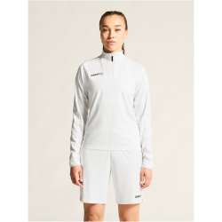 CRAFT Evolve 2.0 1/2-Zip Sweatshirt Damen 1000 - white XS