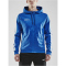 CRAFT Pro Control Kapuzen-Trainingsjacke Herren 345900 - royal/white XXL