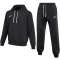 NIKE Park 26 Fleece Jogginganzug mit Kapuze Herren 010 - black/white L