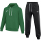 NIKE Park 26 Fleece Jogginganzug mit Kapuze Herren 302 - pine green/white L
