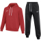 NIKE Park 26 Fleece Jogginganzug mit Kapuze Herren 657 - university red/white M