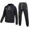 NIKE Park 26 Fleece Jogginganzug mit Kapuze Damen 010 - black/white L