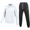 NIKE Park 26 Fleece Jogginganzug mit Kapuze Damen 100 - white/black L