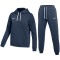 NIKE Park 26 Fleece Jogginganzug mit Kapuze Damen 410 - midnight navy/white L