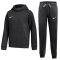 NIKE Park 26 Fleece Jogginganzug mit Kapuze Kinder 010 - black/white L (147-158 cm)