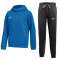 NIKE Park 26 Fleece Jogginganzug mit Kapuze Kinder 463 - royal blue/white L (147-158 cm)