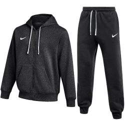NIKE Park 26 Fleece Jogginganzug mit Kapuze Herren 010 - black/white M