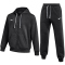 NIKE Park 26 Fleece Jogginganzug mit Kapuze Herren 010 - black/white M