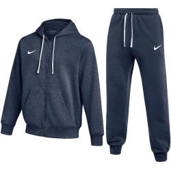 NIKE Park 26 Fleece Jogginganzug mit Kapuze Herren 410 - midnight navy/white 3XL