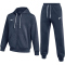 NIKE Park 26 Fleece Jogginganzug mit Kapuze Herren 410 - midnight navy/white L