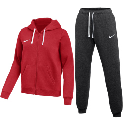 NIKE Park 26 Fleece Jogginganzug mit Kapuze Damen 657 -...