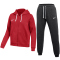 NIKE Park 26 Fleece Jogginganzug mit Kapuze Damen 657 - university red/white L