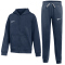 NIKE Park 26 Fleece Jogginganzug mit Kapuze Kinder 410 - midnight navy/white L (147-158 cm)