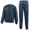 NIKE Park 26 Fleece Crew Neck Jogginganzug Kinder 410 - midnight navy/white S (128-137 cm)