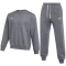 NIKE Park 26 Fleece Crew Neck Jogginganzug Herren 071 - charcoal heathr/white L