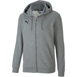 PUMA teamGOAL 23 Casuals Kapuzenjacke medium gray heather L